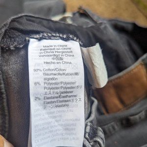 Madewell 9" High rise skinny jeans